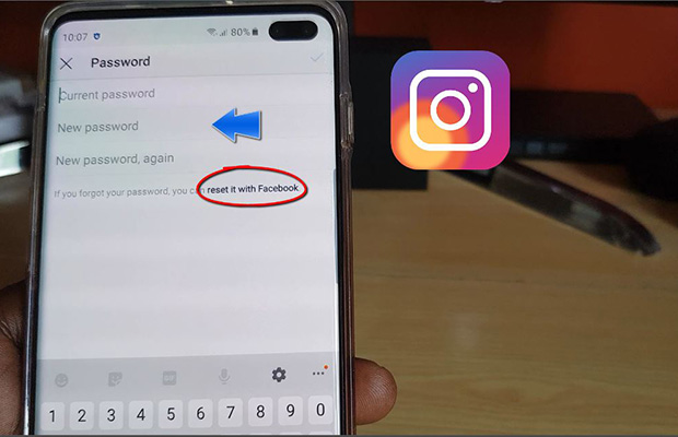 Change Instagram Password